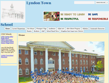 Tablet Screenshot of lyndontownschool.org
